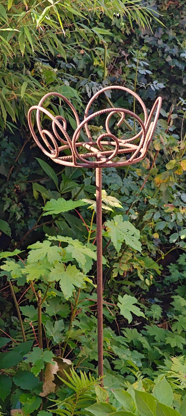 Decoratieve smeedijzeren plantenstandaard voor tuin, Ophalen, Gebruikt, Minder dan 60 cm, Balkon