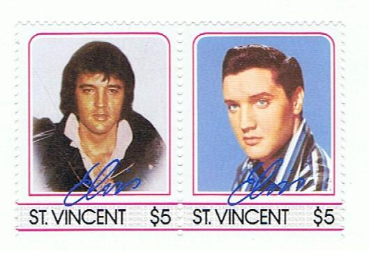 Elvis Presley Postzegels, Ophalen of Verzenden, Buitenland