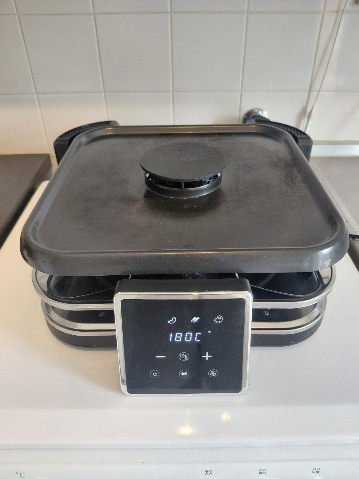NEXT Rookvrije grill & gourmet set - Model CO210725-2, Witgoed en Apparatuur, Gourmetstellen, Ophalen
