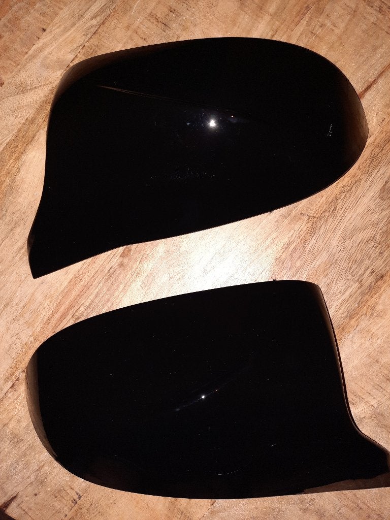 M-Style Spiegelkappen Hoogglans Zwart BMW X3 / X4 / X5 / X6, Auto-onderdelen, Spiegels, Ophalen of Verzenden, Gebruikt, BMW