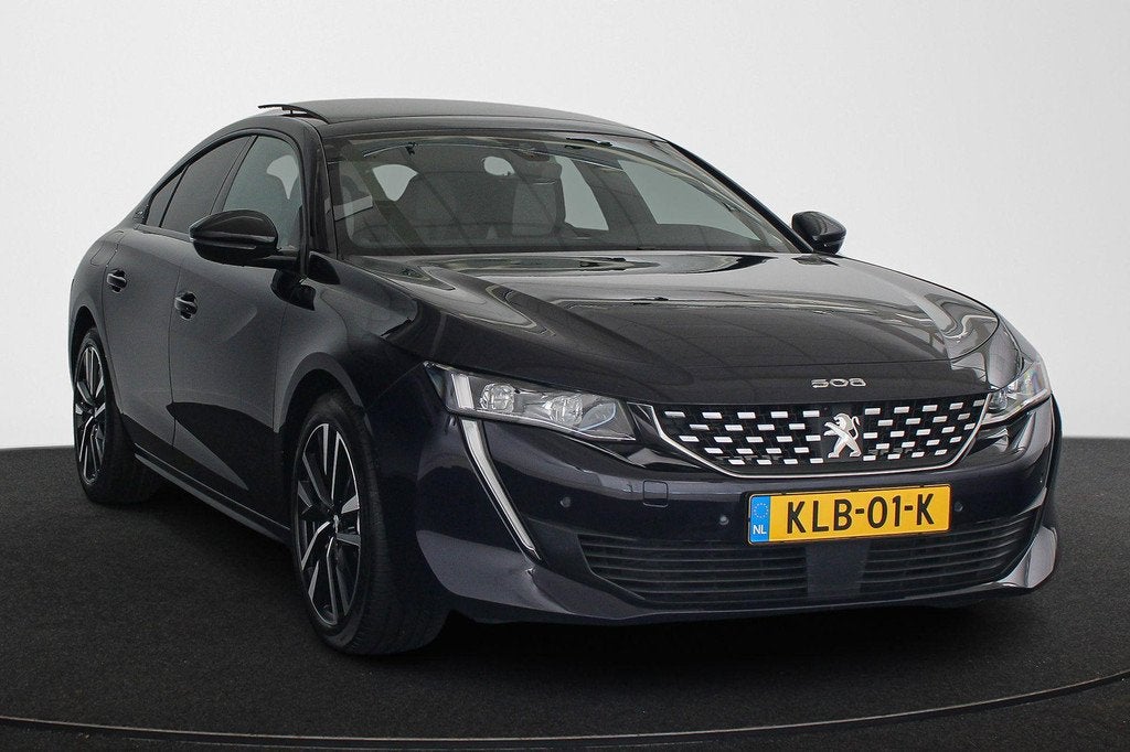 Peugeot 508 1.6 HYbrid GT 225 Panoramadak FOCAL Alcantara 36, 745 kg, Gebruikt, Euro 6, 4 cilinders
