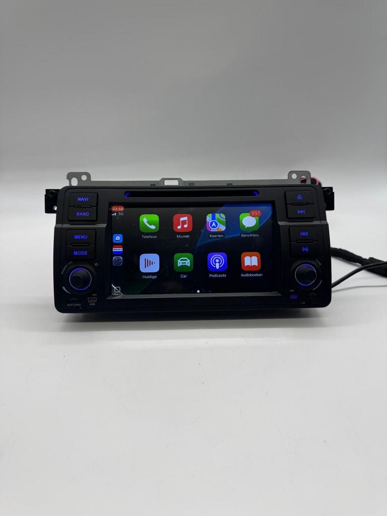 BMW E46 7 Inch Android Multimedia Autoradio CarPlay Android, Ophalen of Verzenden, Zo goed als nieuw