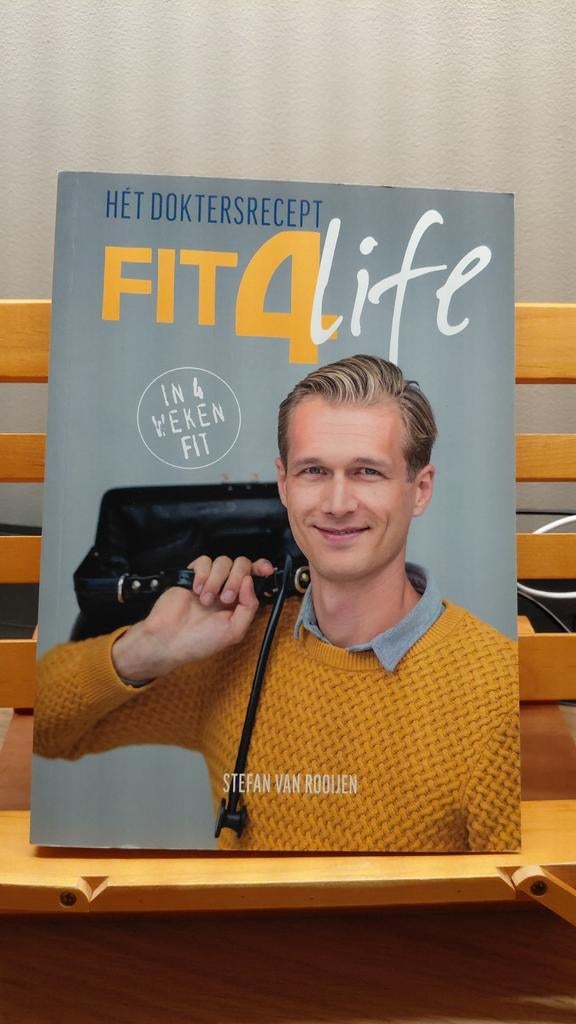 Hét Doktersrecept Fit4life - Stefan van Rooijen, Ophalen of Verzenden, Zo goed als nieuw, Gezondheid en Conditie, Stefan van Rooijen