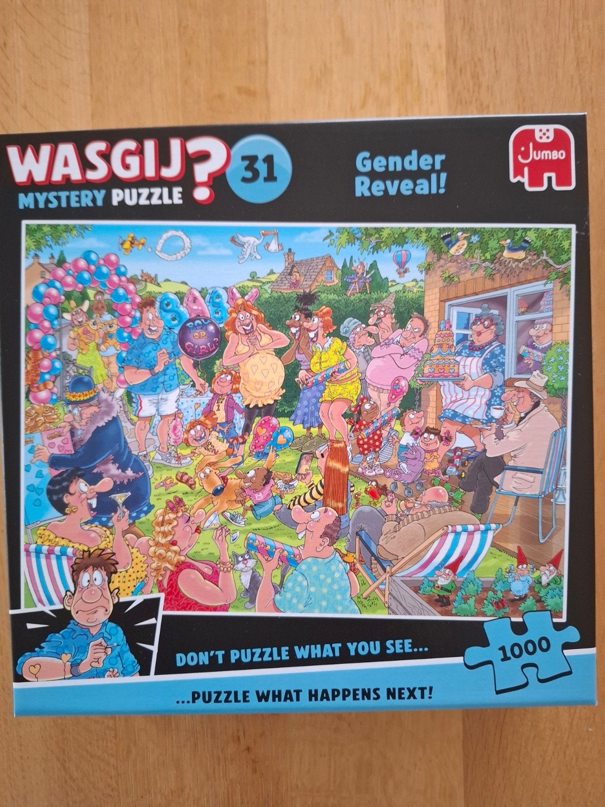 Wasgij Mystery Puzzel - nr 31, Ophalen of Verzenden, 500 t/m 1500 stukjes, Zo goed als nieuw, Legpuzzel