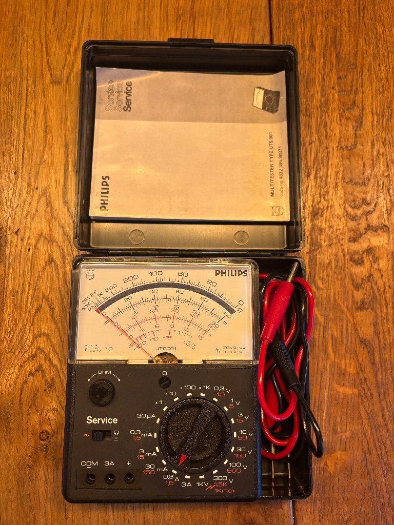 Multimeter Philips UTS 001, Ophalen, Zo goed als nieuw, Multimeter