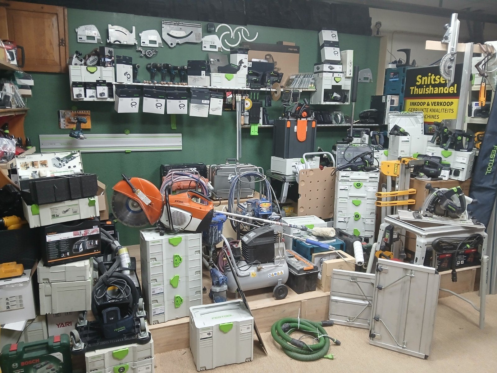 STIHL Doorslijper., Ophalen, Stihl, Gebruikt, -