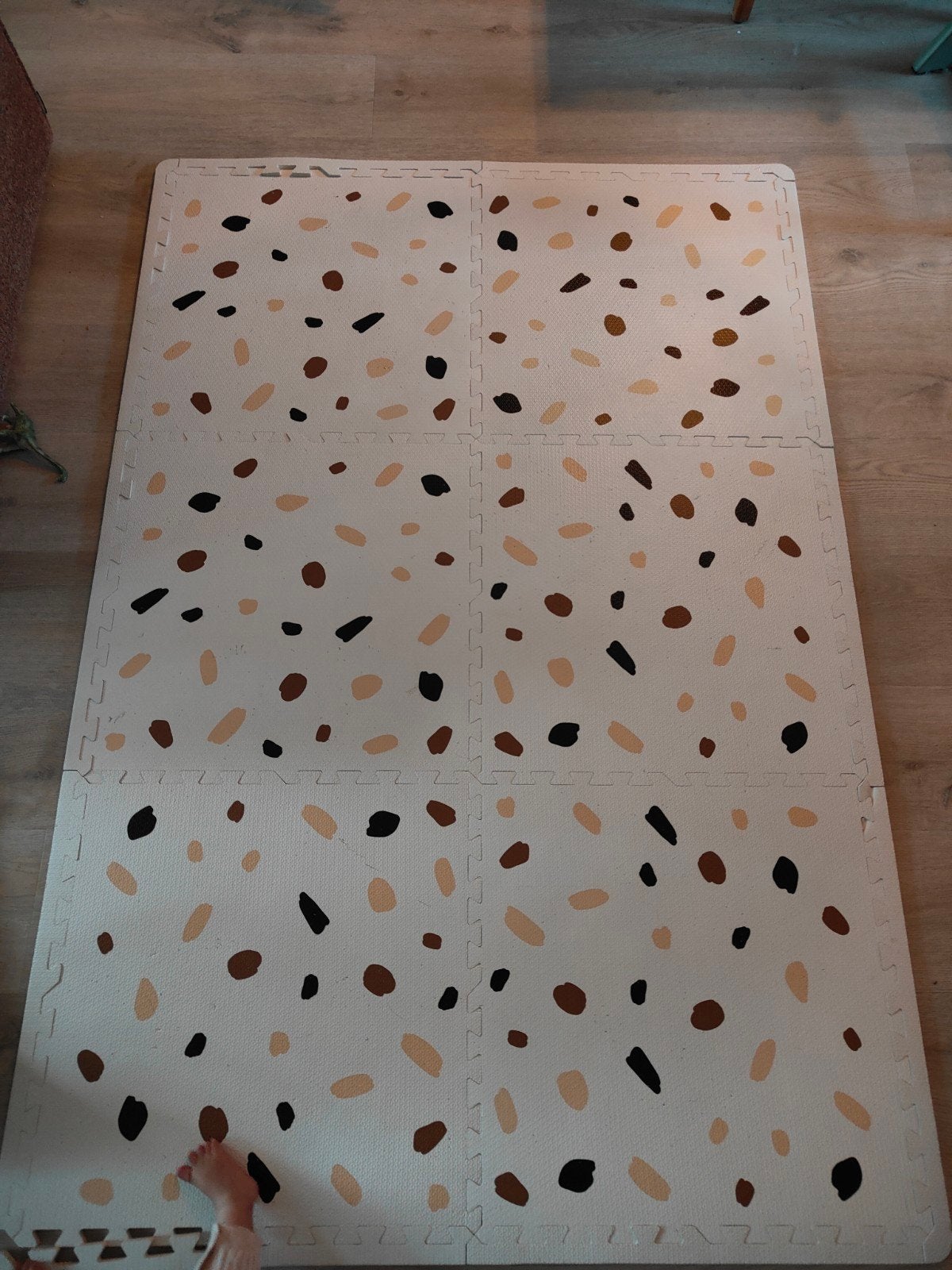 Hakuna Matta puzzelmat XXL confetti 180x120cm, Ophalen of Verzenden, Gebruikt, Speelkleed