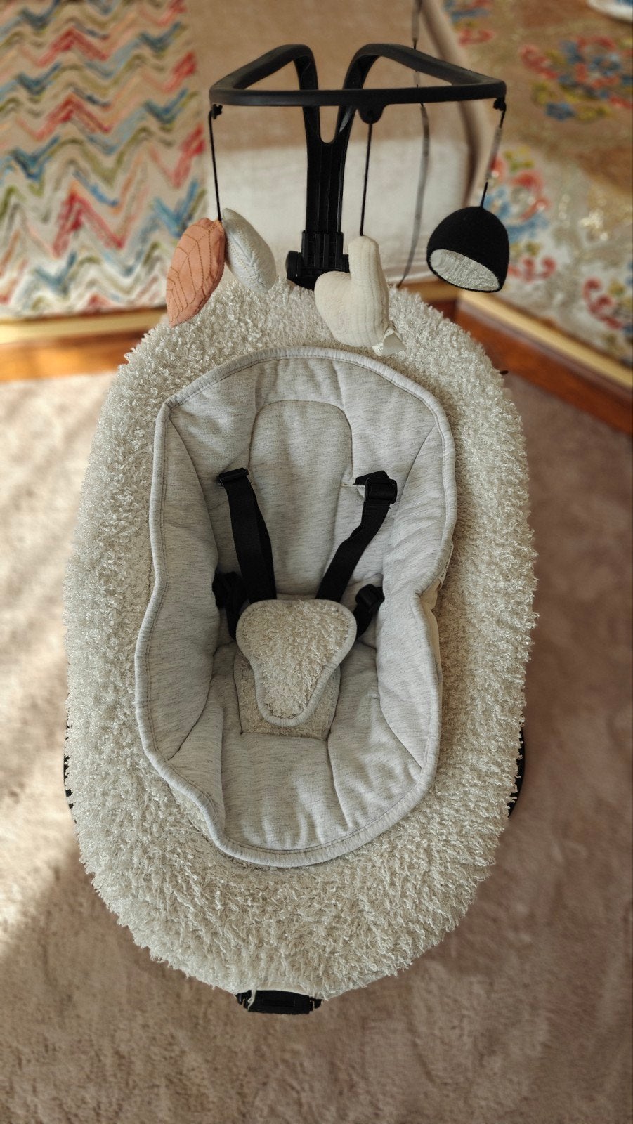 Babymoov Schommelstoel Swoon Evolution Curl White, Ophalen, Zo goed als nieuw