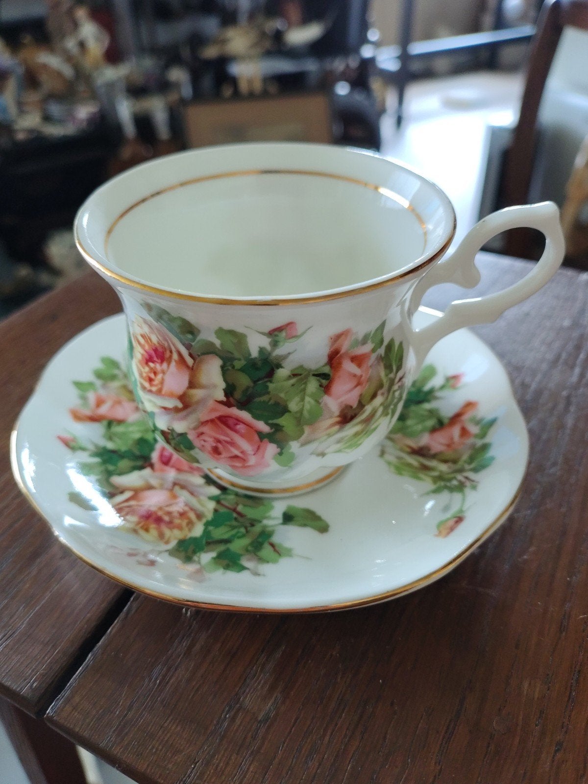 Vintage Bone China Kop en Schotel - London Collection, Ophalen of Verzenden