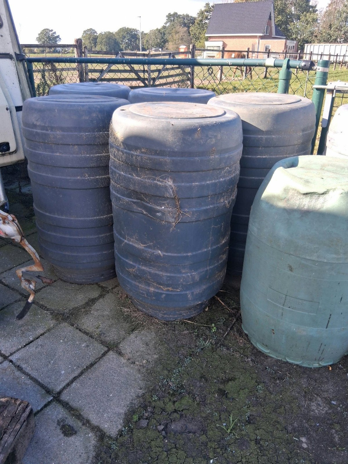 Gratis watertonnen, Dieren en Toebehoren, Ophalen, Gebruikt