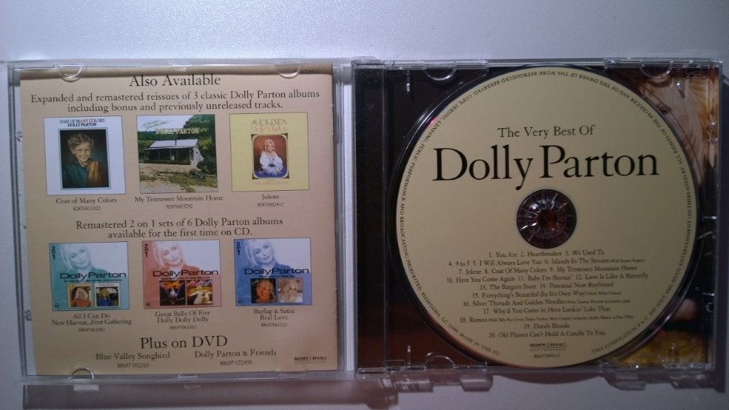Dolly Parton - The Very Best Of Dolly Parton, Ophalen of Verzenden, Zo goed als nieuw, Album