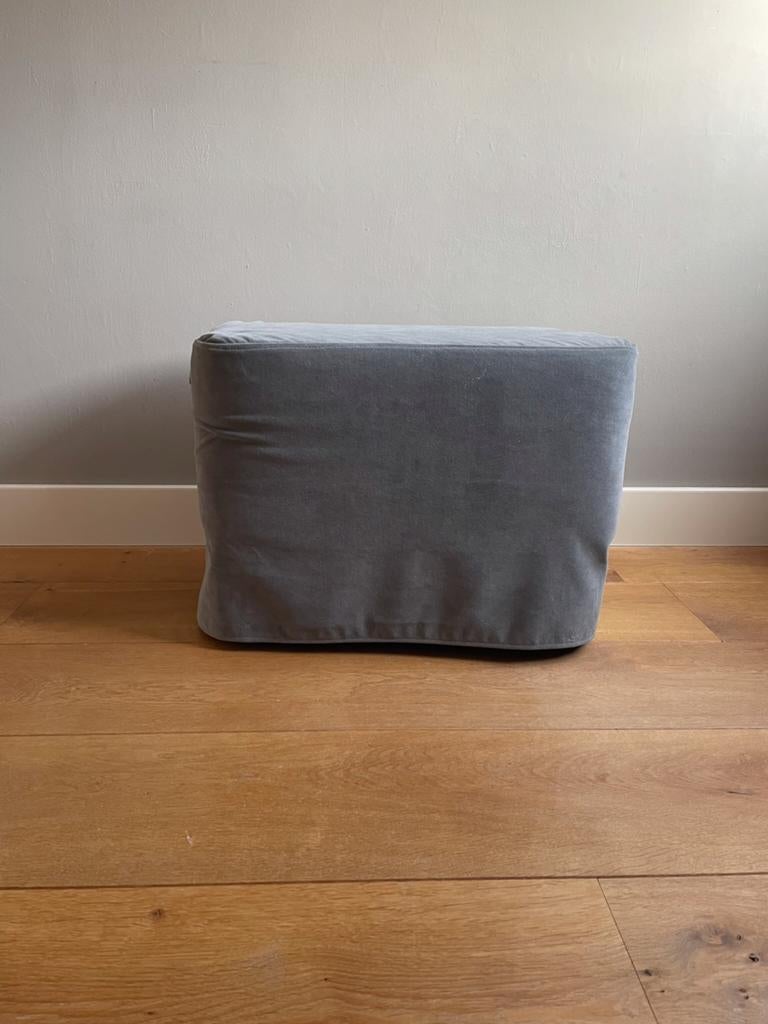 Hoffz hocker / poef/ voetenbank Liza, Huis en Inrichting, Ophalen, Zo goed als nieuw, Vierkant, Minder dan 50 cm