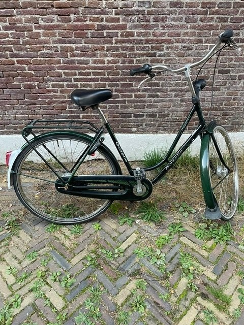 Gazelle Impala Damesfiets AXA Defender, 7 versnellingen, Ophalen, Versnellingen, 56 cm of meer, Zo goed als nieuw