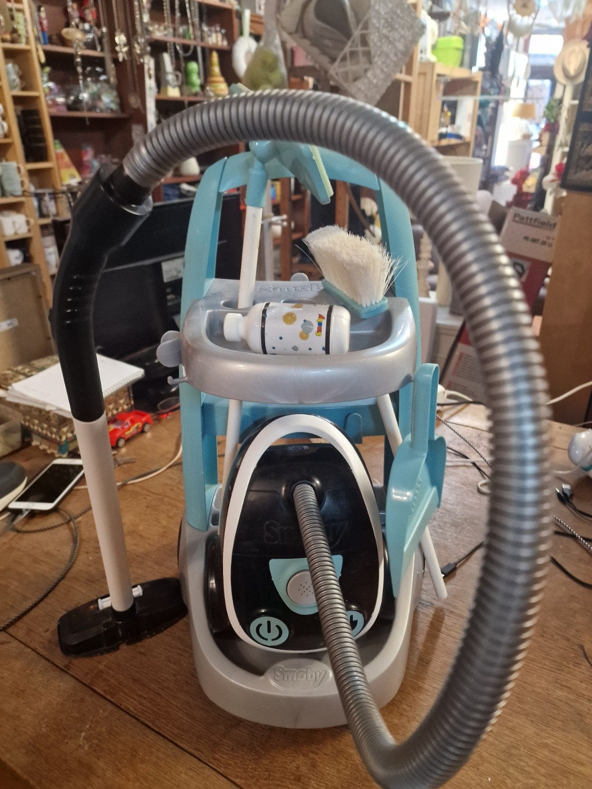 Schoonmaak karretje met stofzuiger Smoby, Ophalen, Gebruikt, Jongen of Meisje