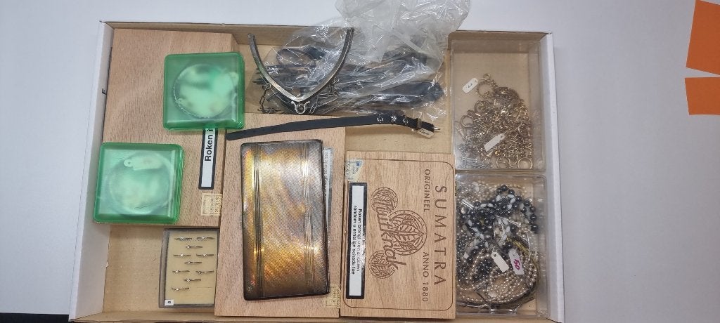 New Old Stock voor handelaar marktkramer galerijhouder, Ophalen, Zilver, Overige typen
