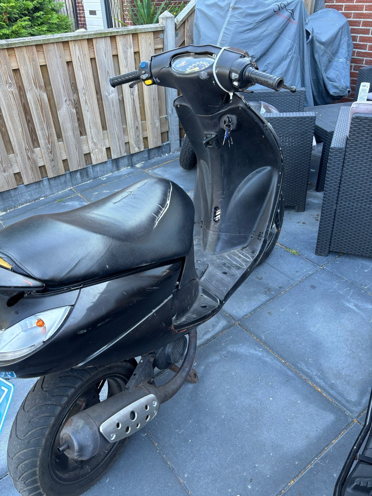 Scooter - Snel en Betrouwbaar, Kickstart werkt perfect!, Fietsen en Brommers, Snorfietsen en Snorscooters, Ophalen, Gebruikt