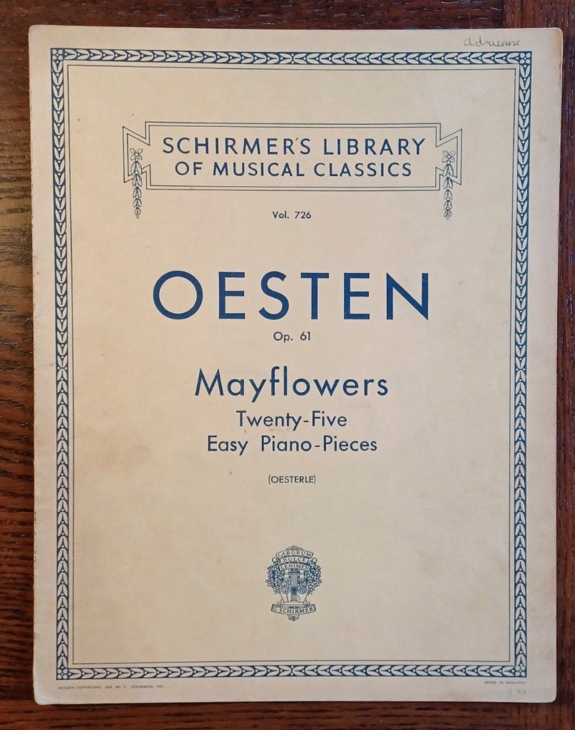 Theodor Oesten - Mayflowers, Klassiek, Overige soorten, Ophalen of Verzenden, Zo goed als nieuw