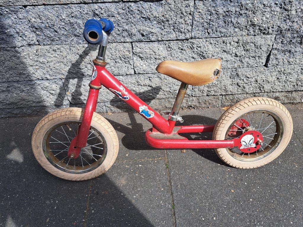 Trybike Steel Loopfiets - Rood, Ophalen, Gebruikt, Minder dan 16 inch, Trybike