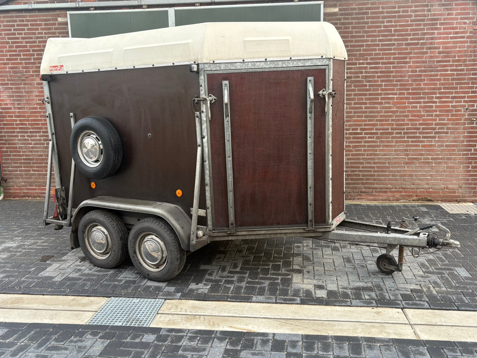 Veetrailer / ponytrailer / schapen kar / kleinvee aanhanger, Ophalen of Verzenden, Veehouderij, Transport