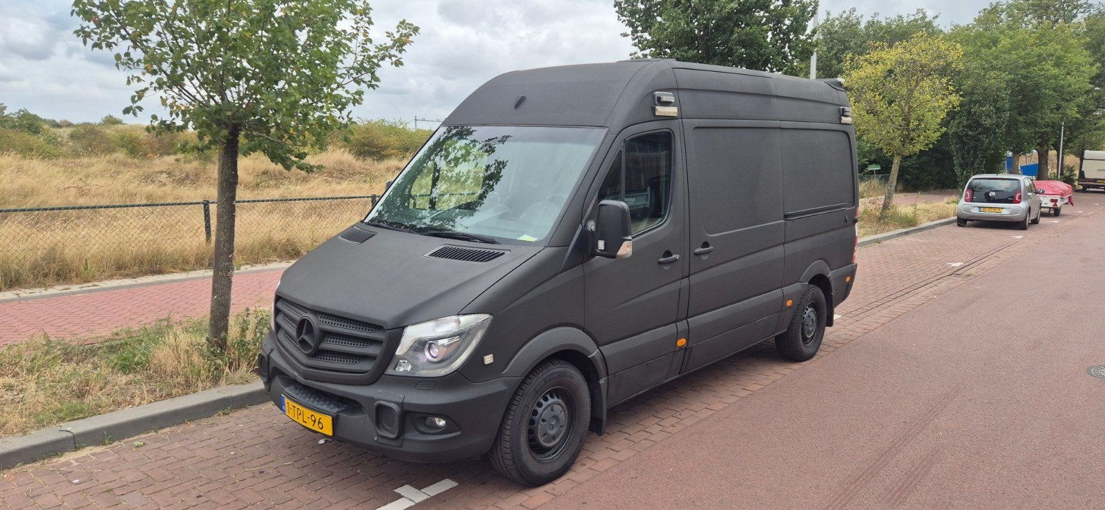 Mercedes-Benz Sprinter 319 euro 6 Camperbus - Zwart, Diesel,, Automaat, Mercedes-Benz, Diesel, Tot en met 3