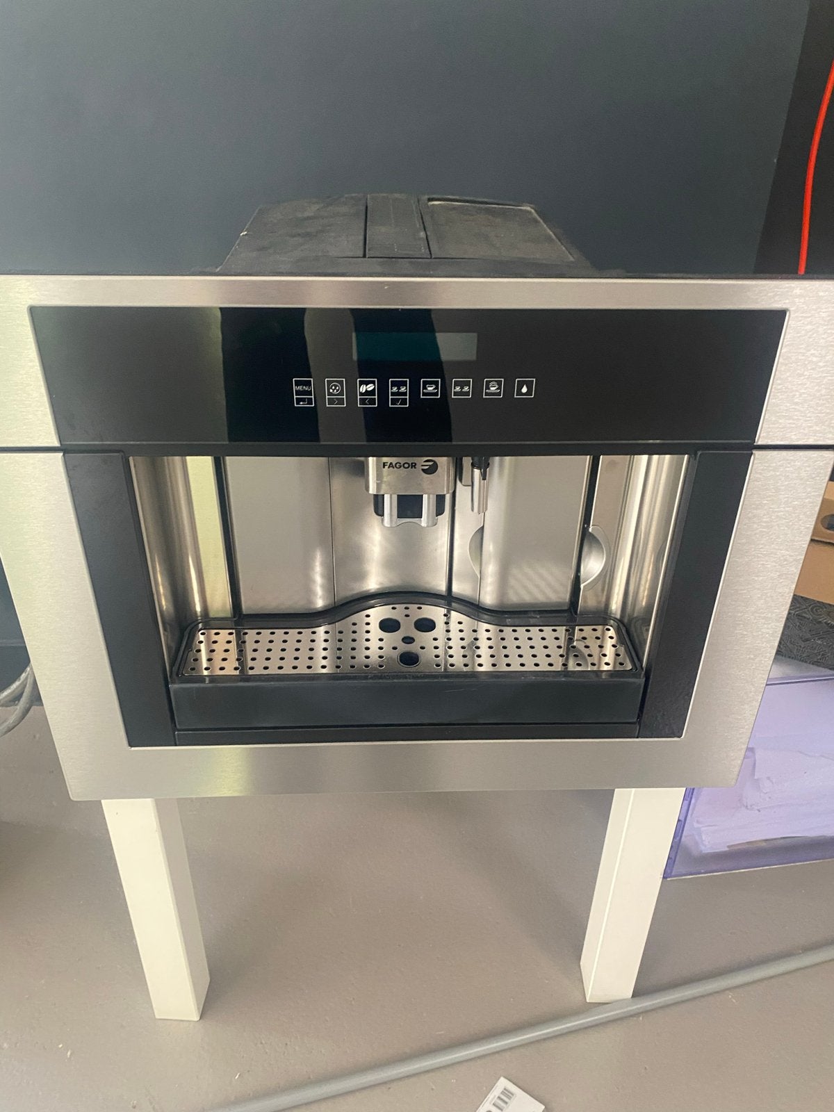 Fagor Inbouw Koffiemachine - Zeer Goede Staat, Ophalen, Gebruikt, Koffiemachine, Afneembaar waterreservoir