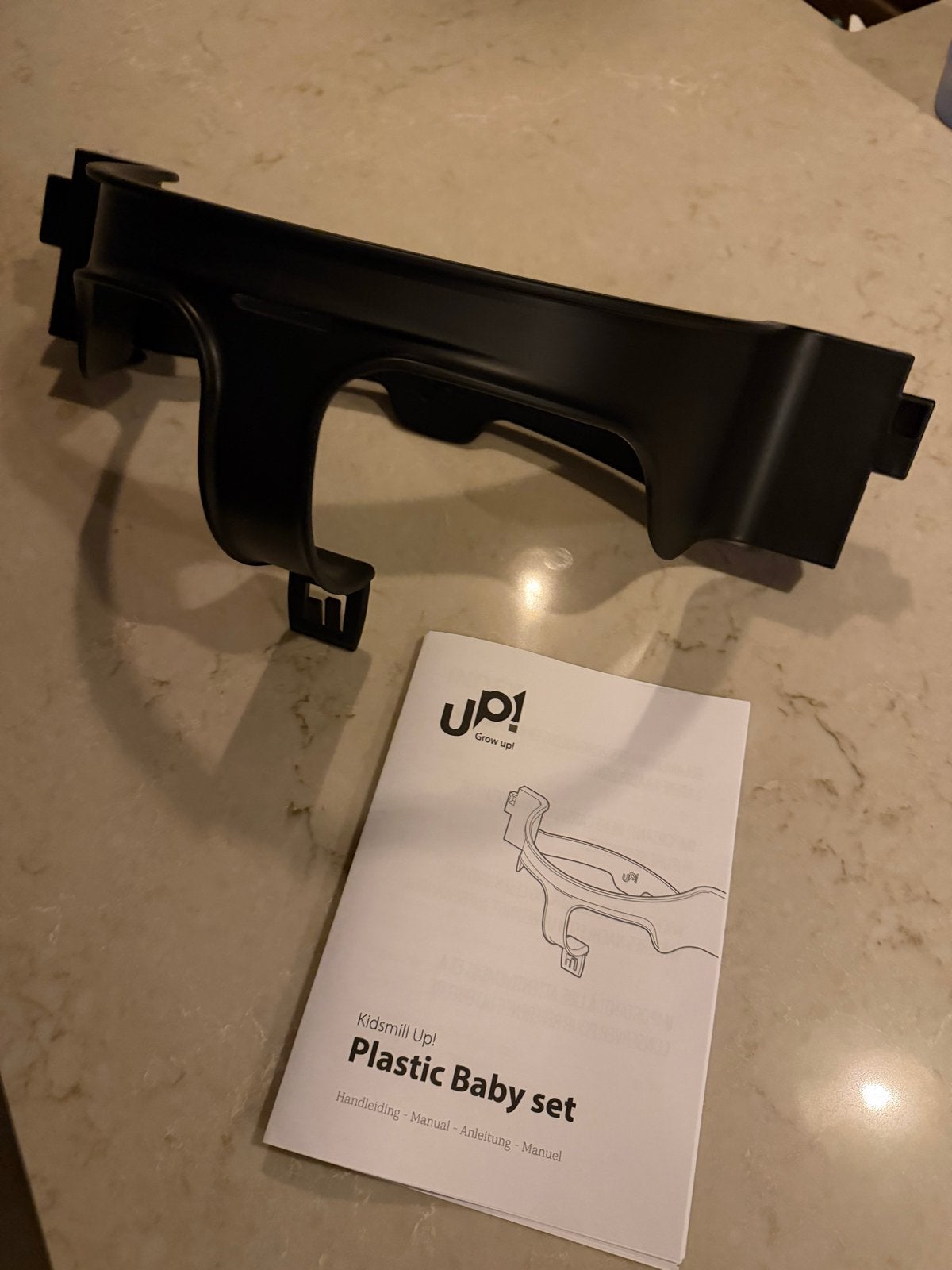 Nieuwe Kidsmill Up! Plastic Baby Set - Zwart kinderstoel, Kinderen en Baby's, Ophalen of Verzenden, Nieuw