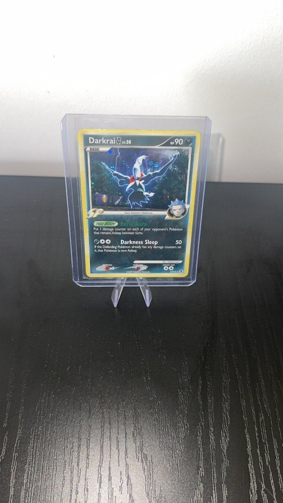 Pokémon Darkrai G – Rising Rivals, Ophalen of Verzenden, Zo goed als nieuw, Losse kaart, Foil