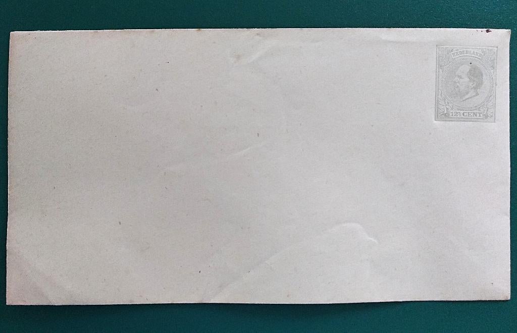 Postblad Koning Willem III 12,5 cent G.2 1876 ongebruikt, Postzegels en Munten, Verzenden, Briefkaart
