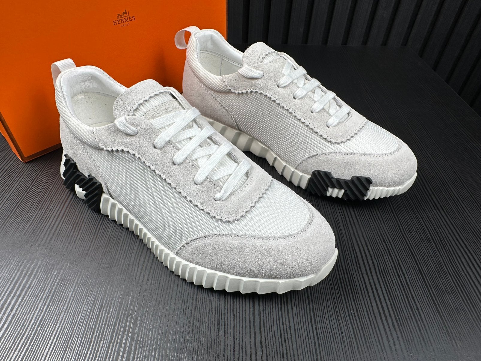Herm Bouncing Schoenen - Wit Stof - Maat 39-46, Kleding | Heren, Ophalen of Verzenden, Wit, Sneakers of Gympen