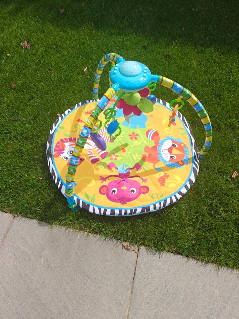 Lorelli speelkleed met projector en geluid, Ophalen, Zo goed als nieuw, Babygym, Met licht