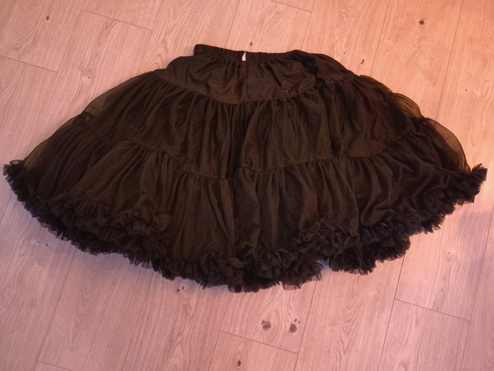 Zwarte petticoat xs / s, Dancing Days by Banned, Zwart, Ophalen of Verzenden, Maat 36 (S)