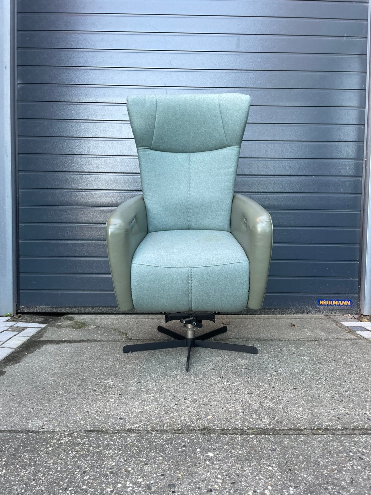Nette prominent sorisso relax fauteuil / sta op stoel, Ophalen, Minder dan 75 cm, Stof, 50 tot 75 cm