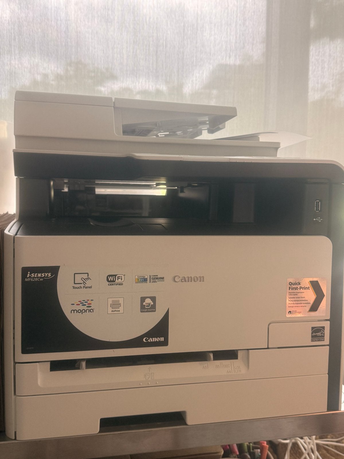 Canon i-SENSYS MF628Cw All-in-One Laserprinter, Computers en Software, Printers, Ophalen, Gebruikt, All-in-one, Kleur printen