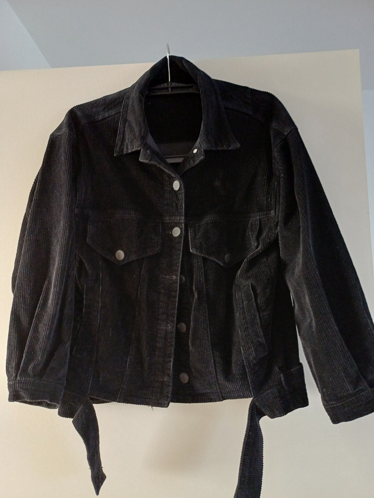 Costes Rebel Zwart Corduroy Jasje Maat M, Maat 38/40 (M), Zwart, Ophalen of Verzenden, Zo goed als nieuw