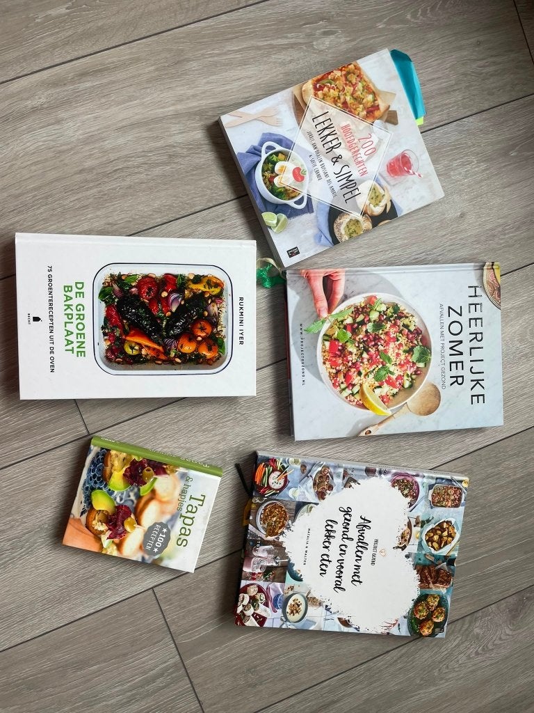 Diverse kookboeken (simpel, makkelijk en verantwoord), Boeken, Kookboeken, Ophalen of Verzenden, Gelezen, Diverse Auteurs, Overige gebieden