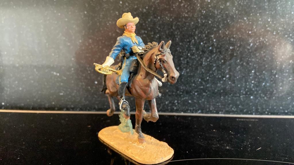 Delprado Wild West: Union Cavalry trompetter, Ophalen of Verzenden, Zo goed als nieuw