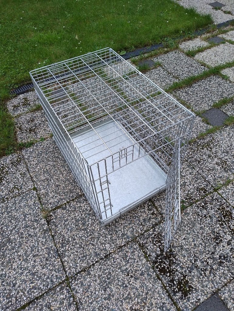 opvouwbare honden bench, Ophalen