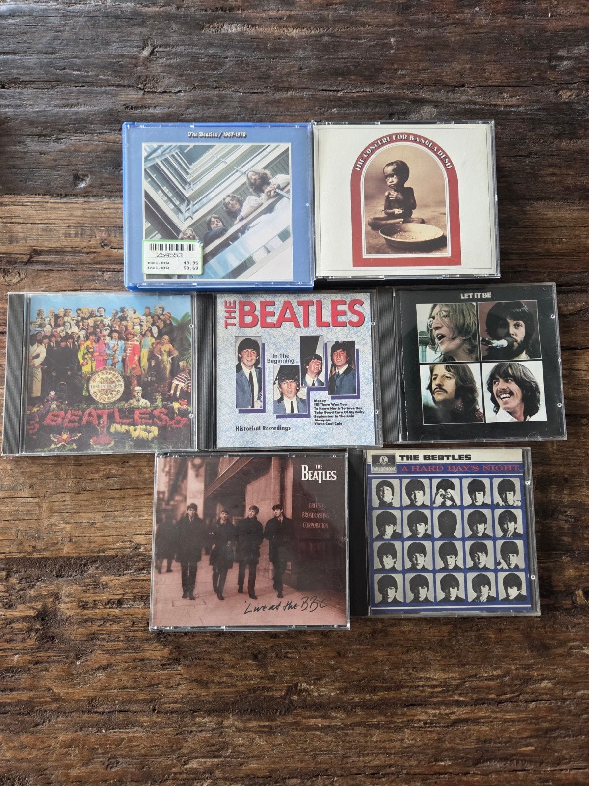 7x The Beatles CD collectie - Diverse albums, Ophalen of Verzenden