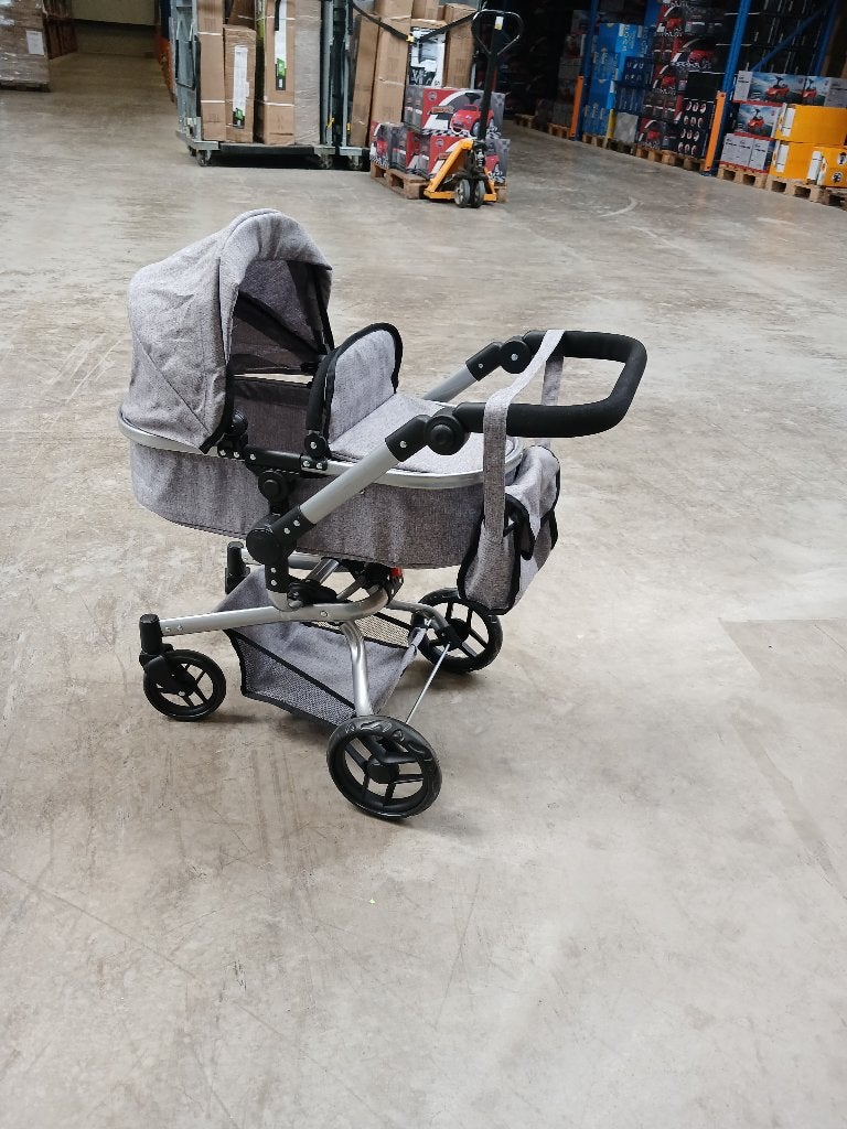 Bandits & Angels poppenwagen/buggy modern Angel 2in1 grijs, Kinderen en Baby's, Speelgoed | Poppen, Ophalen of Verzenden, Nieuw