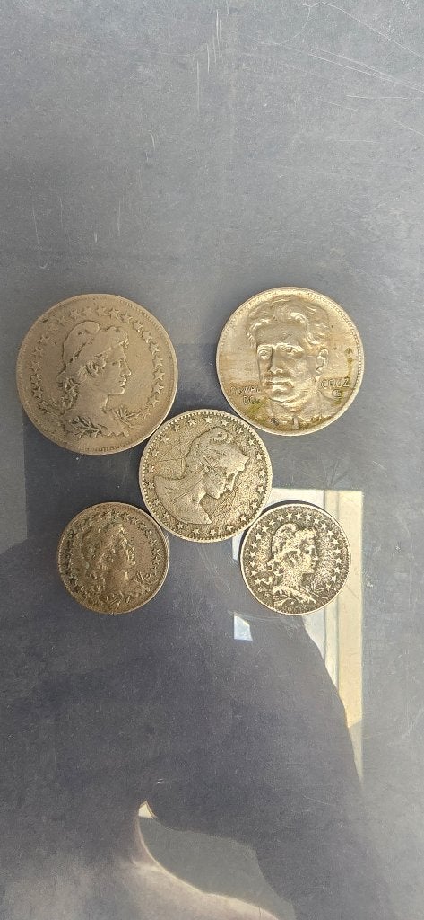 Vintage Brazil Coin (5 Pcs) – Incl. 125yo 1901 (MCMI) Réis, Postzegels en Munten, Ophalen of Verzenden, Zuid-Amerika, Setje
