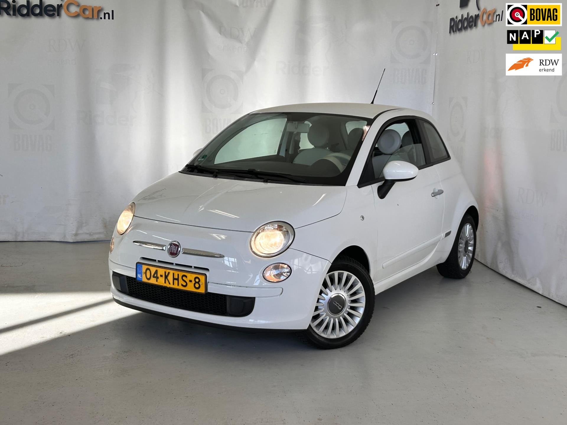 Fiat 500 1.2 Pop|AUTOMAAT|VELGEN|AIRCO|ELEKRAMEN|NAP|1E EIG|, Auto's, Euro 5, Gebruikt, 1242 cc, 4 cilinders