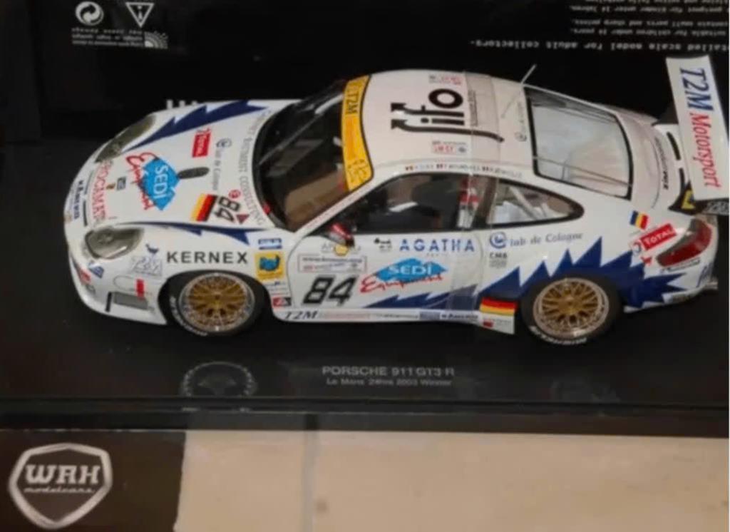1:18 PORSCHE 911 GT3 #84 LM 2003 winner 80379 Autoart WRH, Verzenden, Zo goed als nieuw, Auto, Autoart