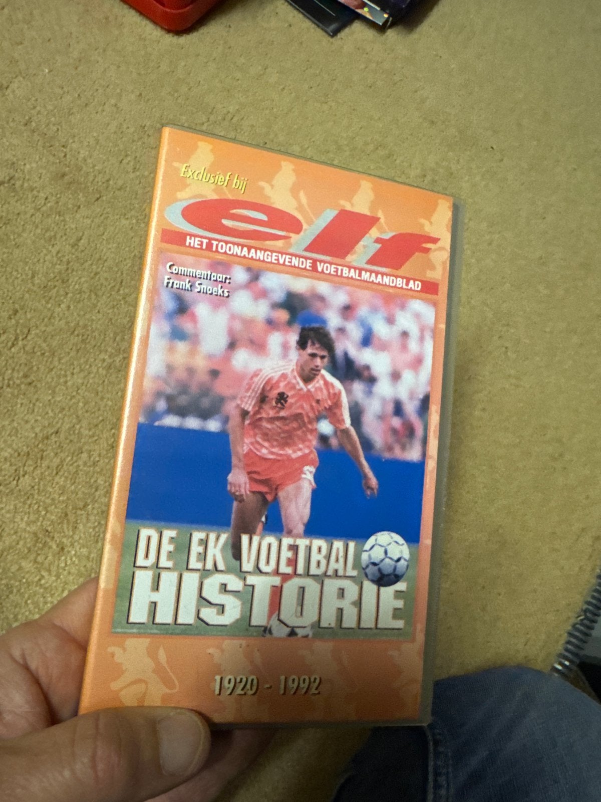 ELF: De EK Voetbal Historie 1920-1992 VHS, Gebruikt, Alle leeftijden, Overige genres, VHS