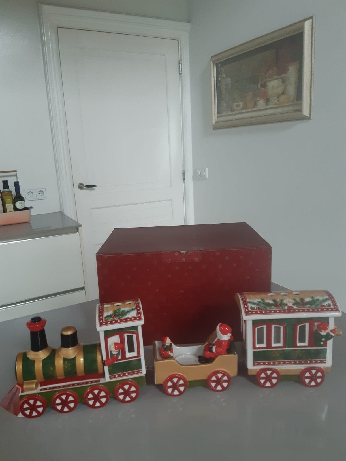 Kersttrein Villeroy en Boch Christmas Toy's Memory Nieuw, Ophalen of Verzenden, Nieuw