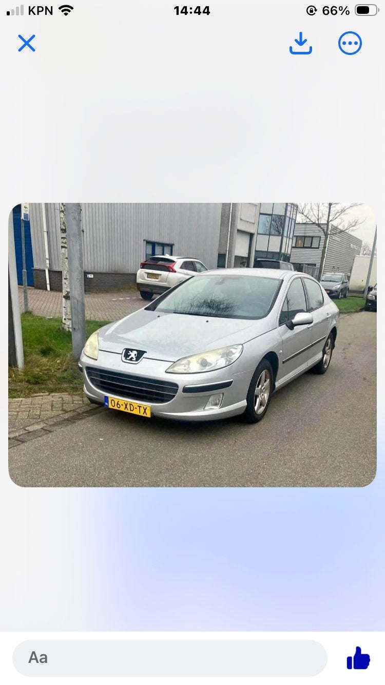 Peugeot 407 1.8 mooi en goed e999, Particulier, Te koop