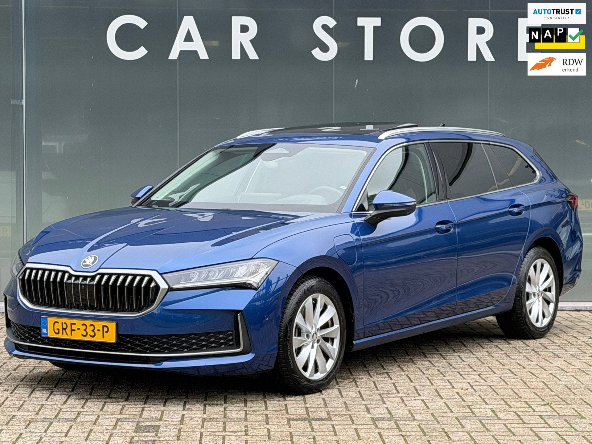 Skoda Superb Combi 1.5 TSI PHEV BNS Head-up display/Pano/Tre, Dealer onderhouden, Euro 6, 4 cilinders, 150 pk