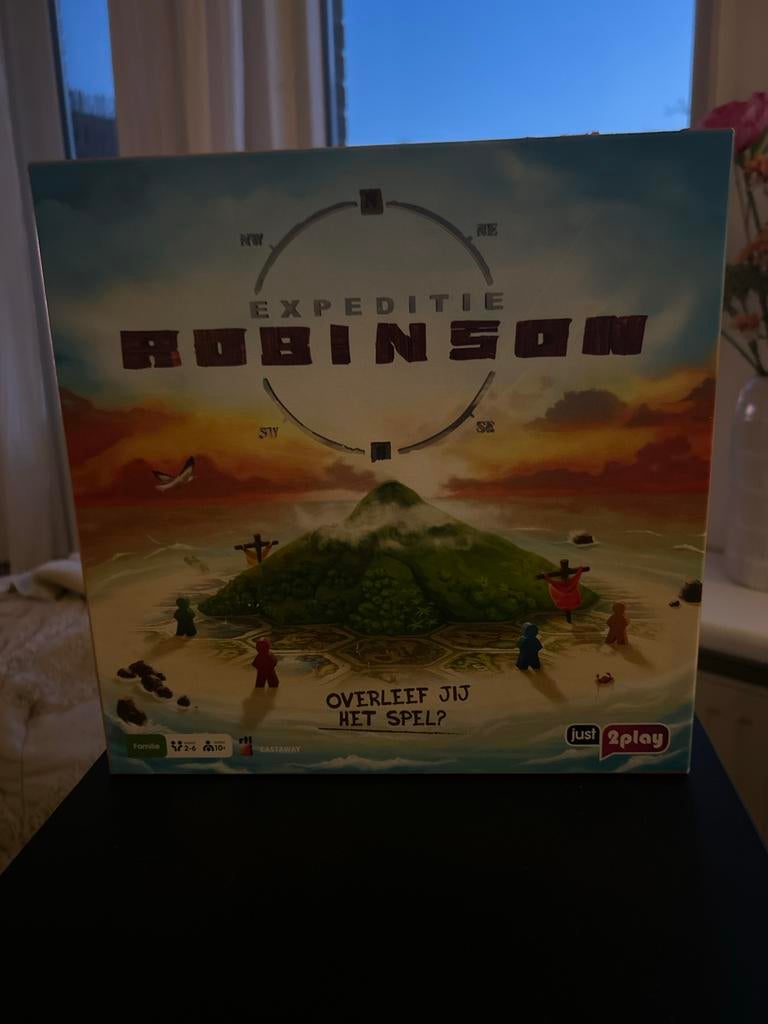 Expeditie Robinson Bordspel - Nieuw en Compleet, Drie of vier spelers, Ophalen of Verzenden, Zo goed als nieuw