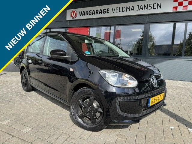 Volkswagen up! 1.0 MOVE UP! BM 5-DRS. + AIRCO/CRUISE/LMV/PDC, Stof, 840 kg, Zwart, Origineel Nederlands