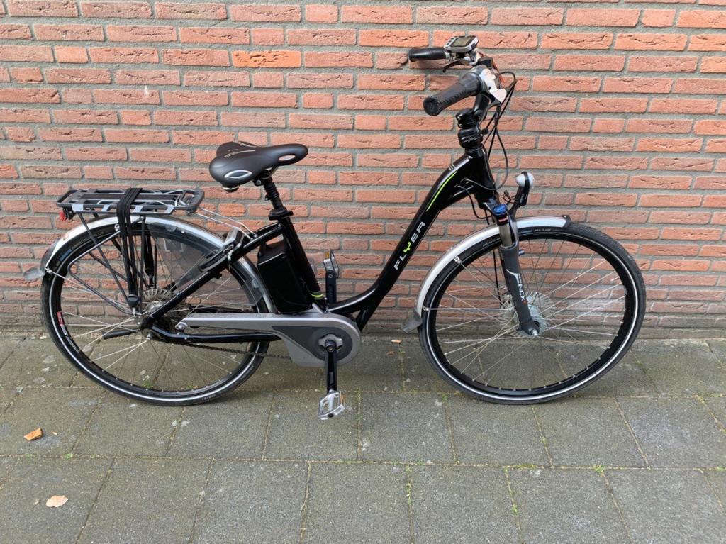 Flyer T8 15ah Dames Zwart 45cm, Fietsen en Brommers, Overige merken, Gebruikt, -, - 0
-, NL