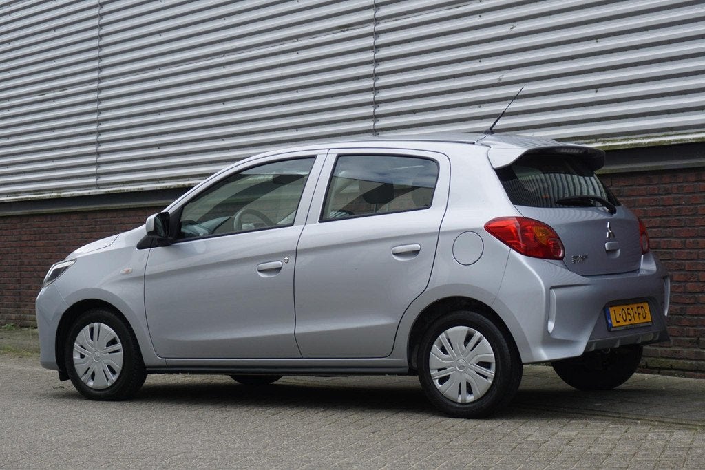 Mitsubishi Space Star 1.2 Cool+/Android/AppleCarPlay Navigat, Voorwielaandrijving, Stof, Gebruikt, 850 kg